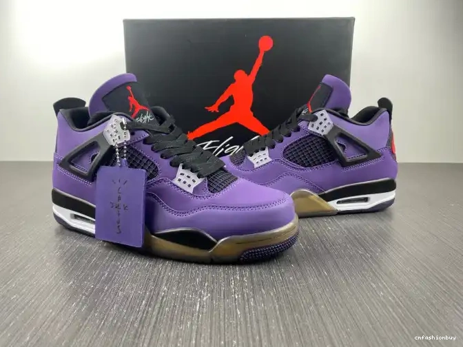 Family) Retro Travis 766296 4 Purple Jordan (Friends Scott LN4 and 0417